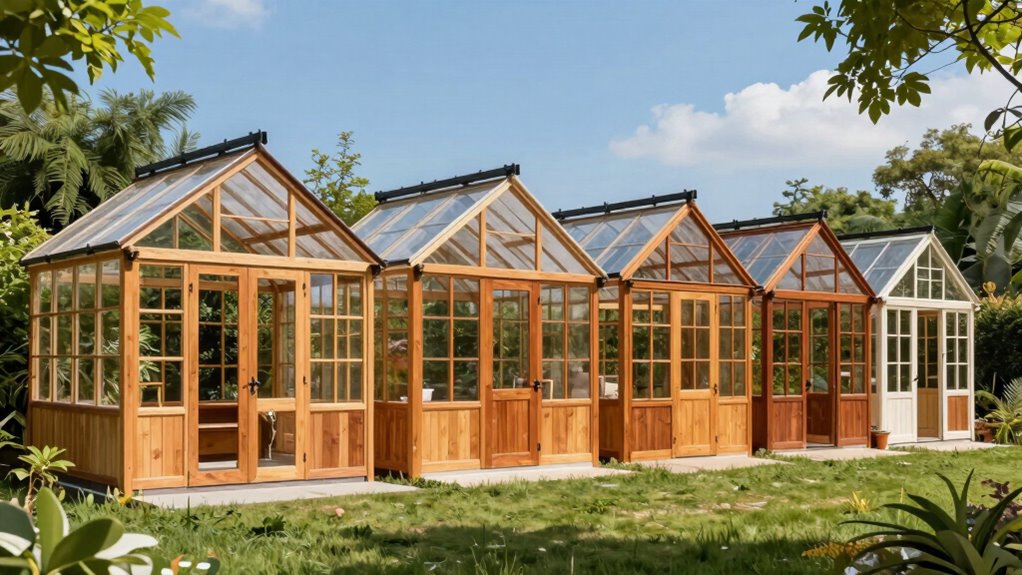top cedar greenhouse kits
