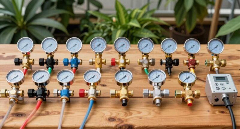 top co2 regulator kits