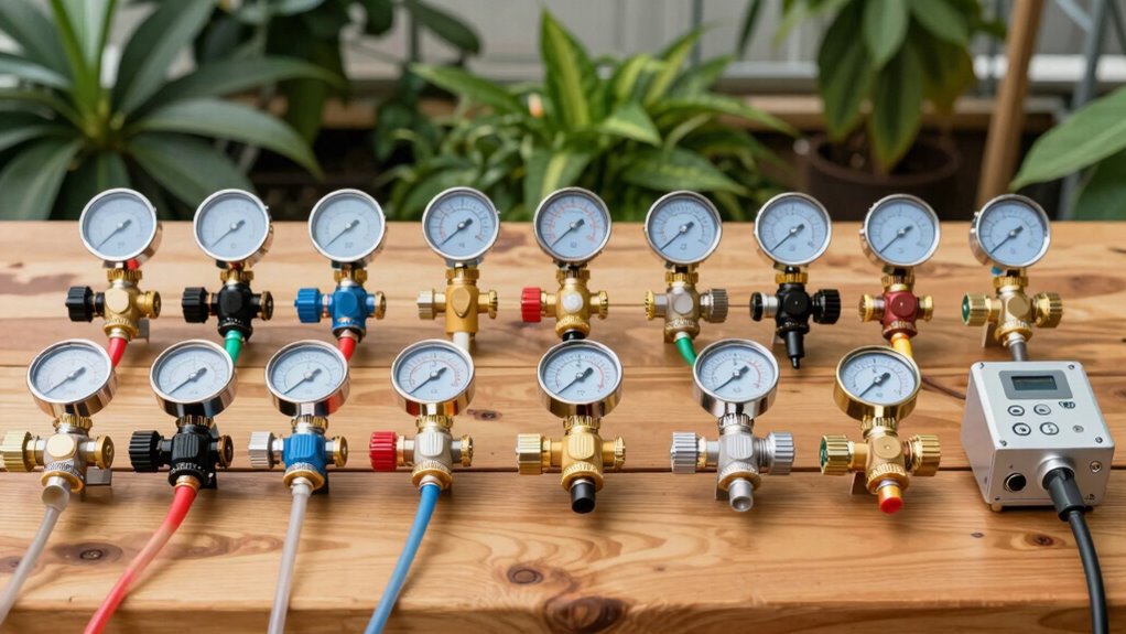 top co2 regulator kits