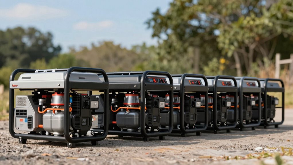 top dual fuel inverter generators