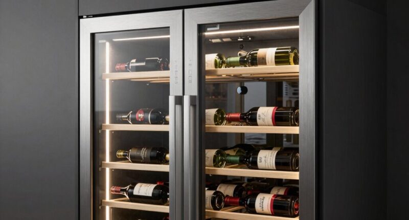 top dual zone wine coolers