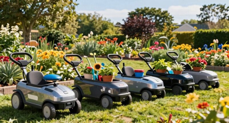 top electric garden carts