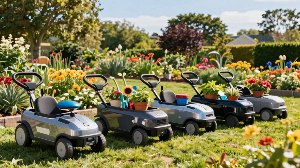 top electric garden carts