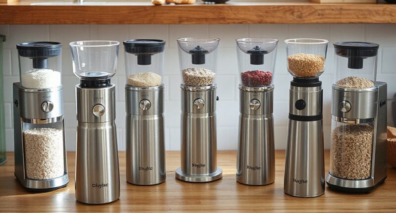 top electric grain mills