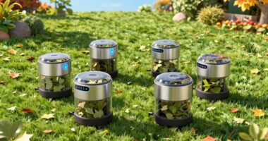 top electric leaf composters