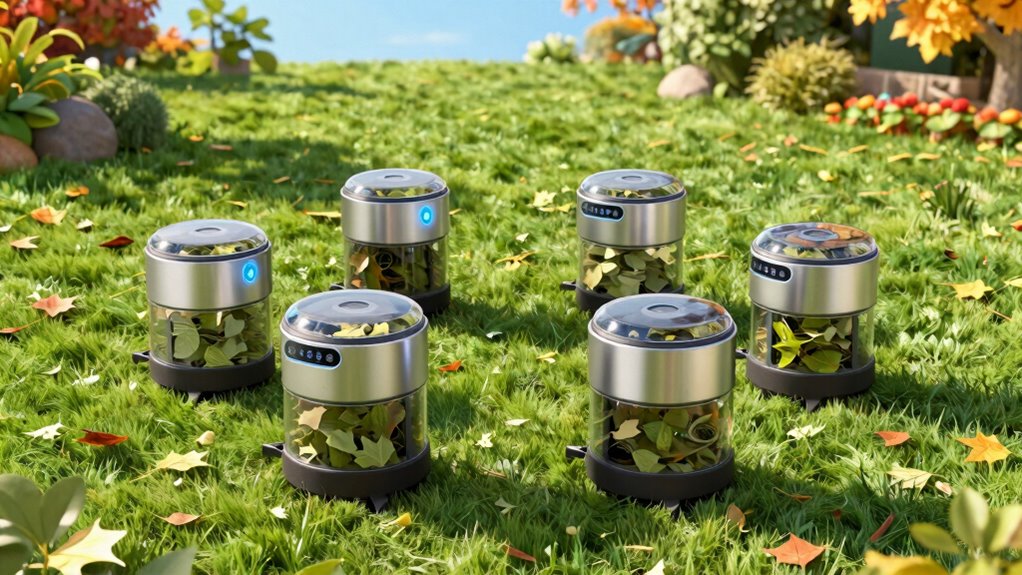 top electric leaf composters