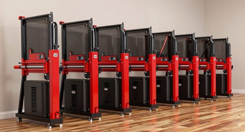 top electric log splitters