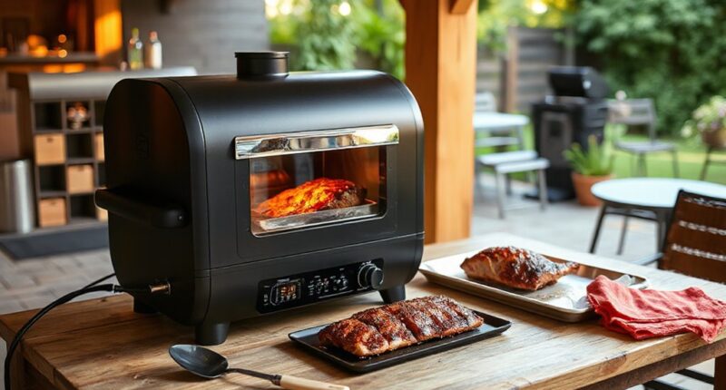 top electric meat smokers