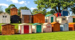 top garden shed kits