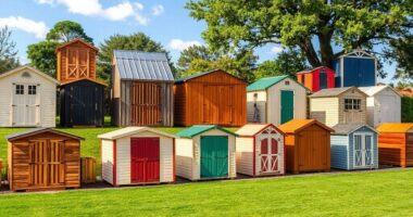 top garden shed kits