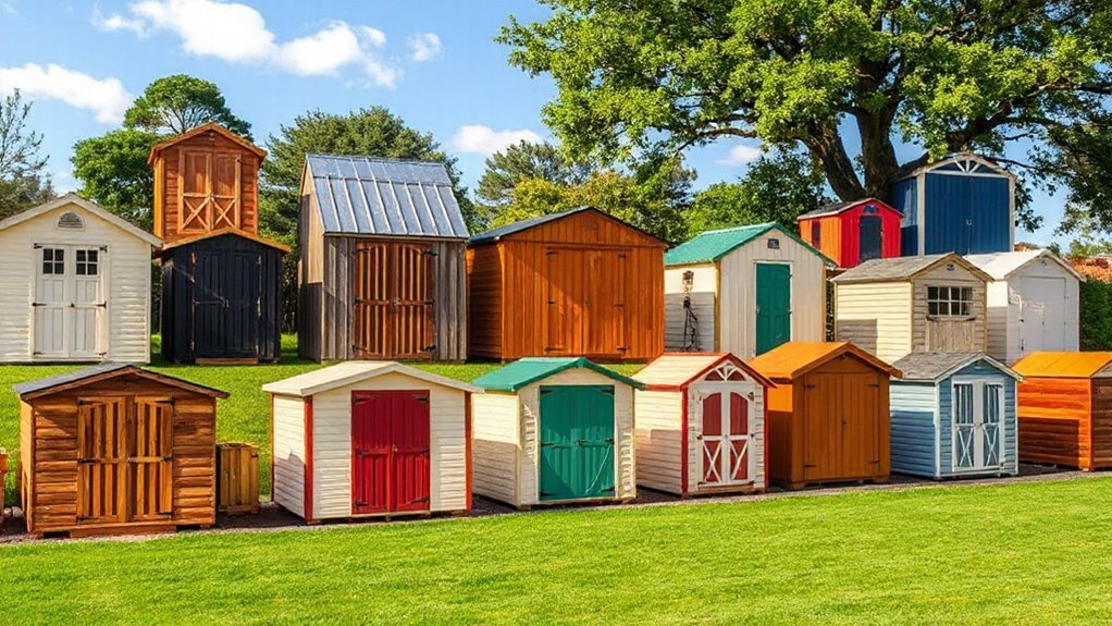 top garden shed kits