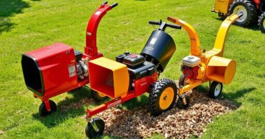 top gas wood chippers