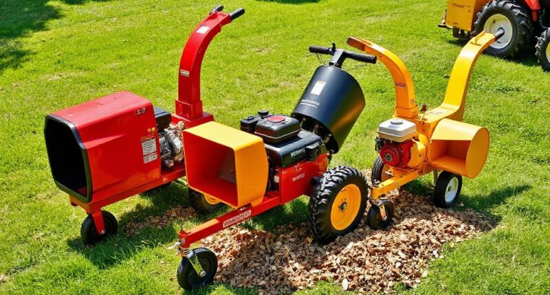 top gas wood chippers