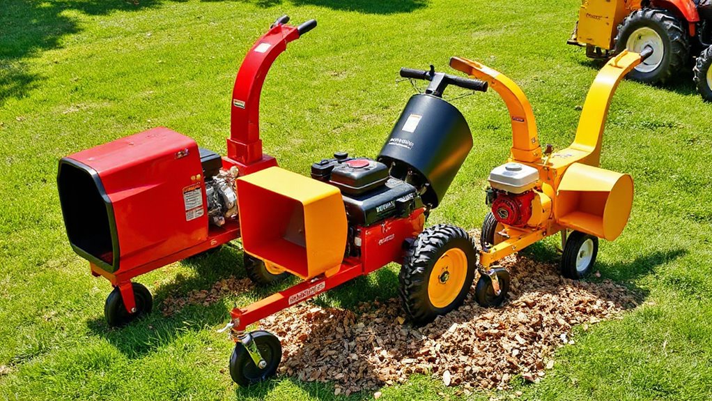 top gas wood chippers