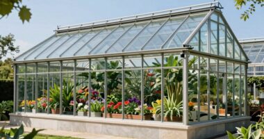 top glass greenhouse kits