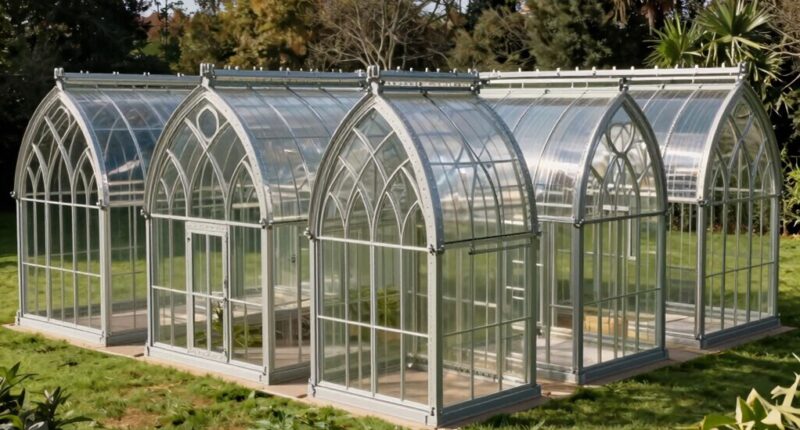 top gothic greenhouse kits