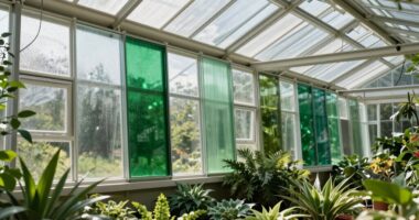 top greenhouse glazing options