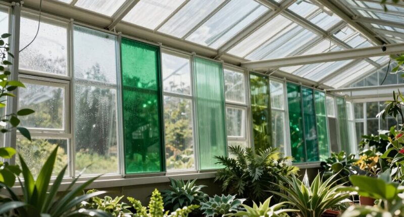 top greenhouse glazing options
