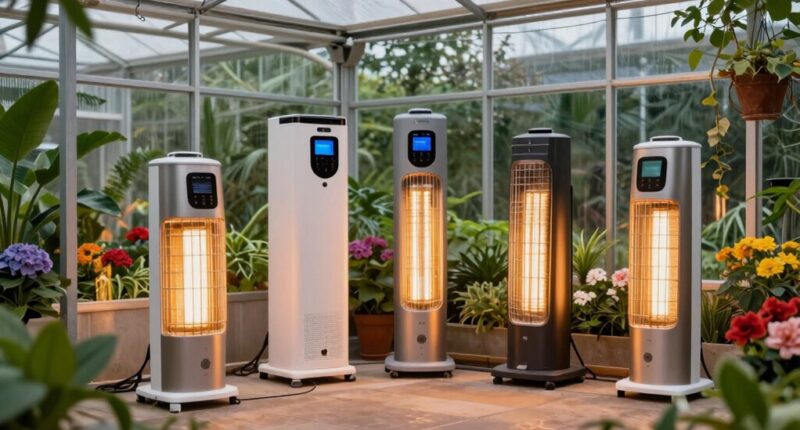 top greenhouse heater options