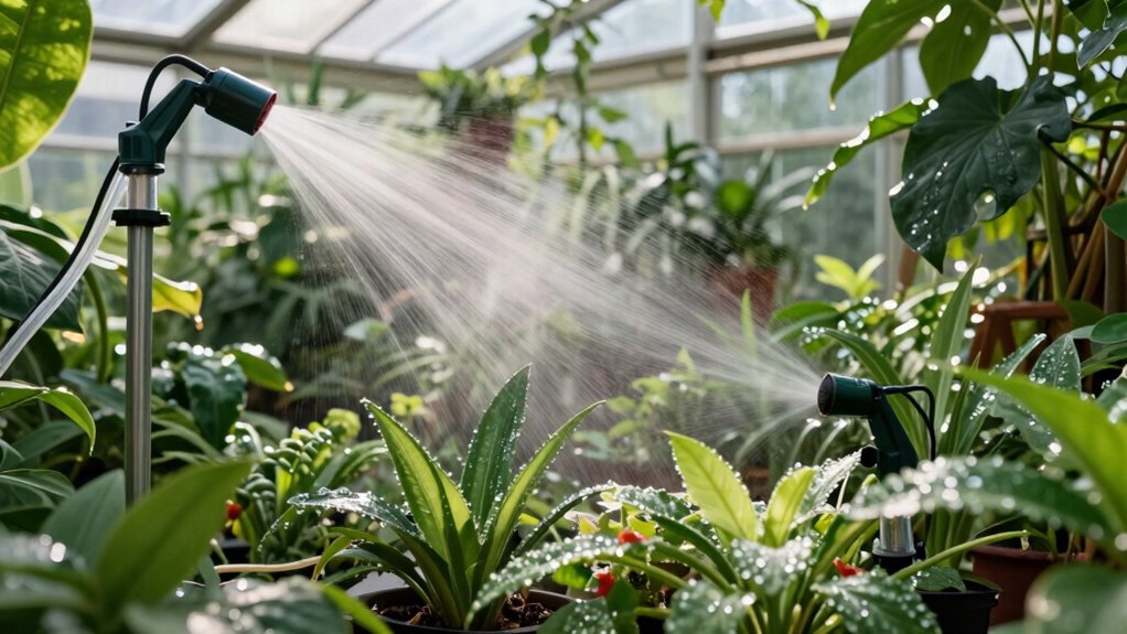 top greenhouse misting systems