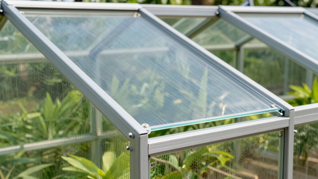 top greenhouse panel options