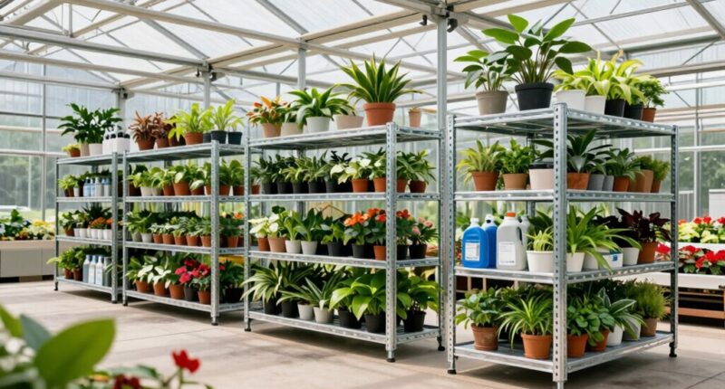top greenhouse shelving picks