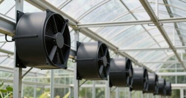 top greenhouse ventilation fans