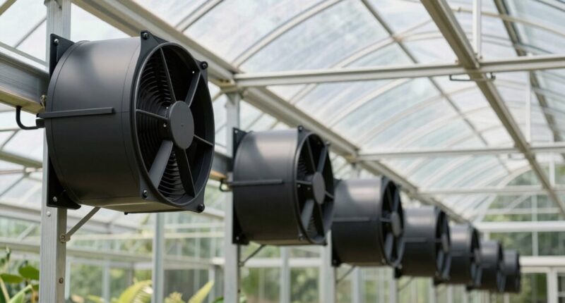 top greenhouse ventilation fans