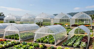 top high tunnel greenhouse kits