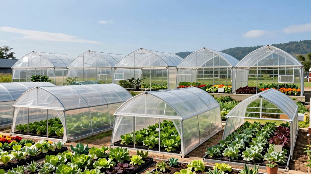 top high tunnel greenhouse kits