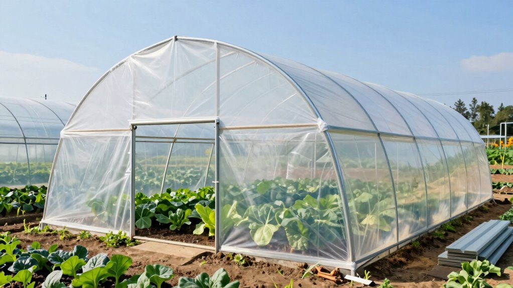 top hoop house greenhouse kits