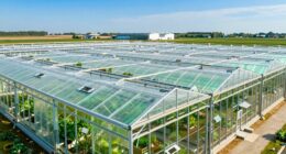 top insulation for large greenhouses