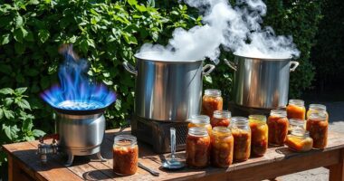 top large batch canning burners