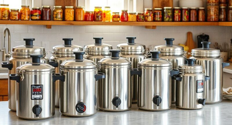 top large capacity canners