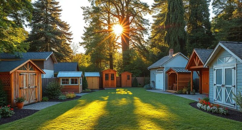 top large yard garden sheds