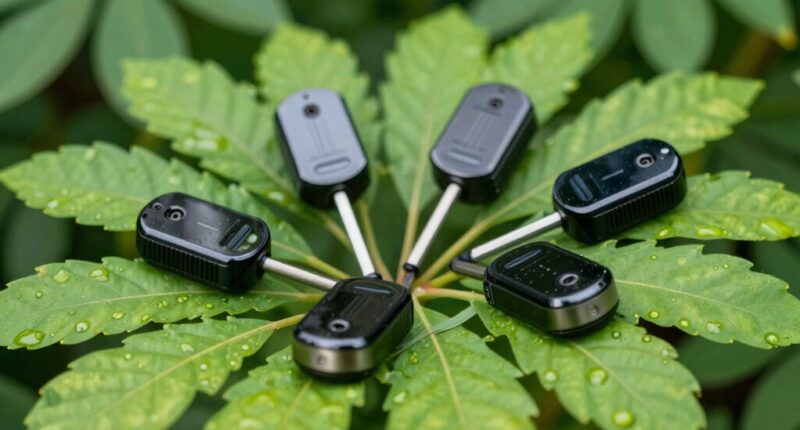 top leaf temperature sensors
