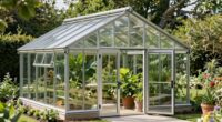 top lean to greenhouse kits