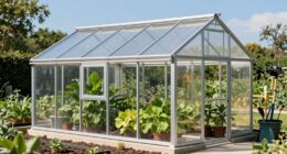 top lean to greenhouse kits