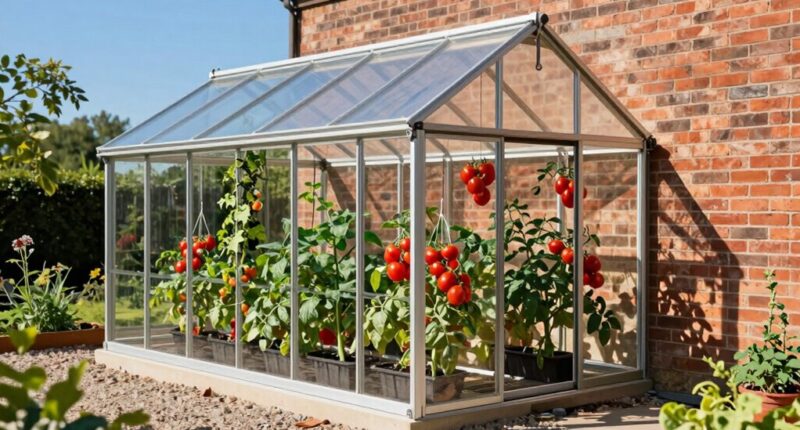 top lean to greenhouse kits