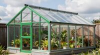top lean to greenhouse kits