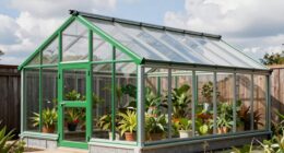 top lean to greenhouse kits