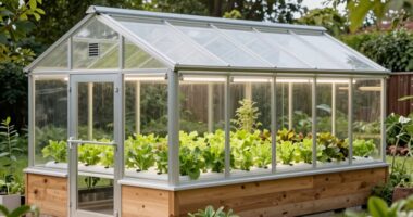 top lean to hydroponic kits