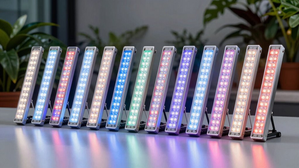 top led grow light bars