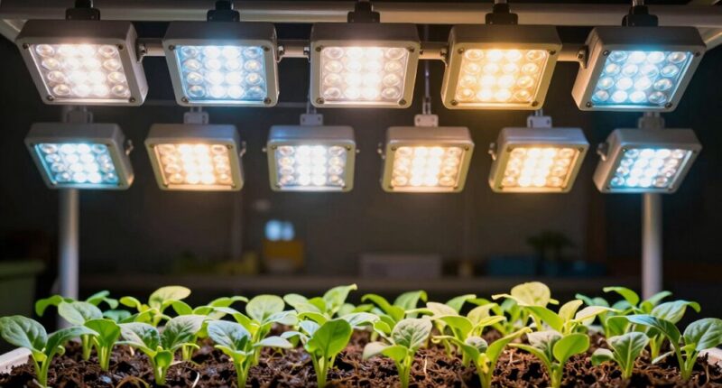 top led grow lights