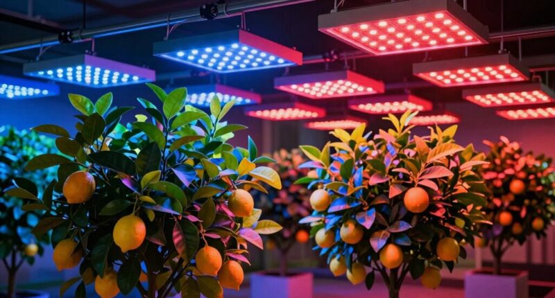 top led grow lights