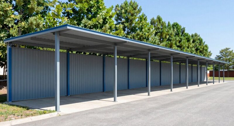 top metal carport shelters