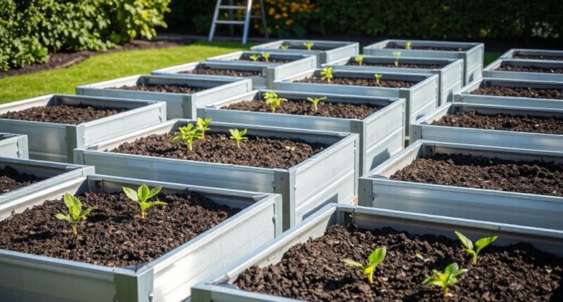 top metal garden bed kits