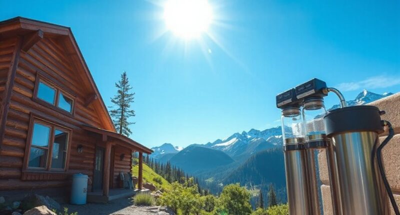 top off grid water filters