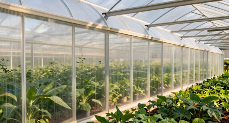 top polycarbonate greenhouse panels