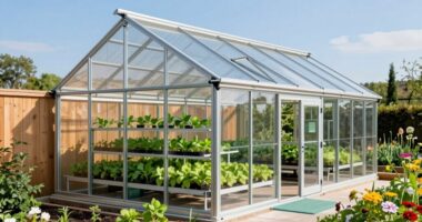 top polycarbonate lean to greenhouses